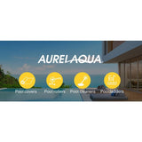 darrahopens Home & Garden > Pool & Accessories AURELAQUA Solar Swimming Pool Cover 400 Micron Heater Bubble Blanket 11x6.2m