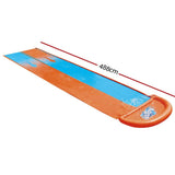 darrahopens Home & Garden > Pool & Accessories Bestway Inflatable Water Slip Slide Double Kids Splash Toy Outdoor Play 4.88M