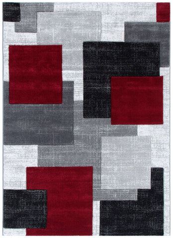 Darrahopens Home & Garden > Rugs denver-018221a-ivory-red