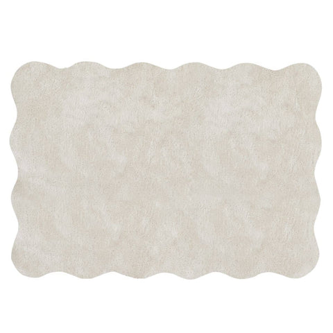 Darrahopens Home & Garden > Rugs Jeremy Wave-shaped Fluffy Rug - 160 cm