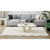 Darrahopens Home & Garden > Rugs Jeremy Wave-shaped Fluffy Rug - 160 cm