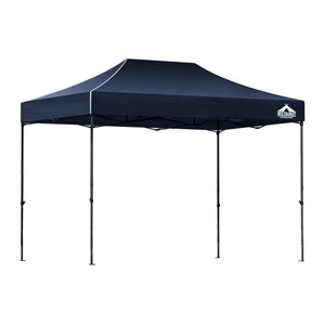 Darrahopens Home & Garden > Shading Instahut Gazebo Pop Up Marquee 3x4.5 Outdoor Wedding Gazebos Base Pod Kit Navy