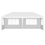 Darrahopens Home & Garden > Shading Instahut Gazebo Pop Up Marquee 3x6m Wedding Party Outdoor Camping Tent Canopy Side Wall White