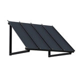 Darrahopens Home & Garden > Shading Instahut Window Door Awning Canopy 1mx1.2m Black Metal Frame