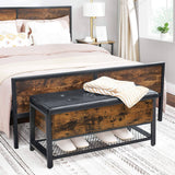 Darrahopens Home & Garden > Storage 2 Tier Shoe Storage Bench