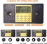 Darrahopens Home & Garden > Storage 45cm Large Digital Electronic Safe Deposit Safe Security Box Office Home Cash Jewelry