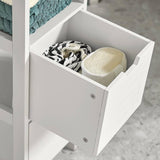 Darrahopens Home & Garden > Storage Freestanding Cabinet 2 Drawers Shelf Cupboard