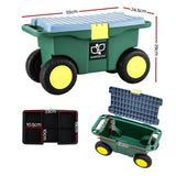 Darrahopens Home & Garden > Storage Gardeon Garen Tool Storage Cart 3-In-1 Green