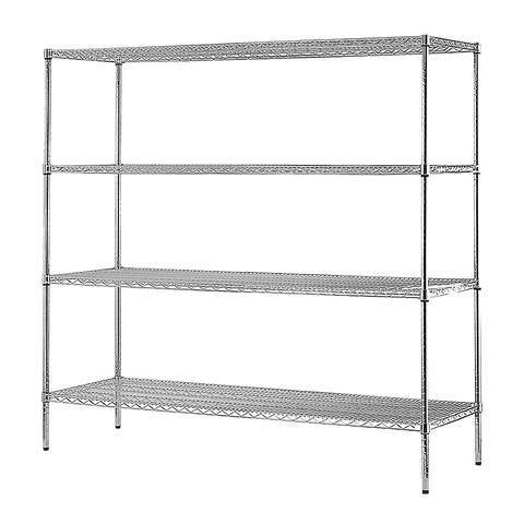 Darrahopens Home & Garden > Storage Modular Wire Storage Shelf 1500 x 450 x 1800mm Steel Shelving