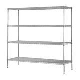 Darrahopens Home & Garden > Storage Modular Wire Storage Shelf 1500 x 600 x 1800mm Steel Shelving