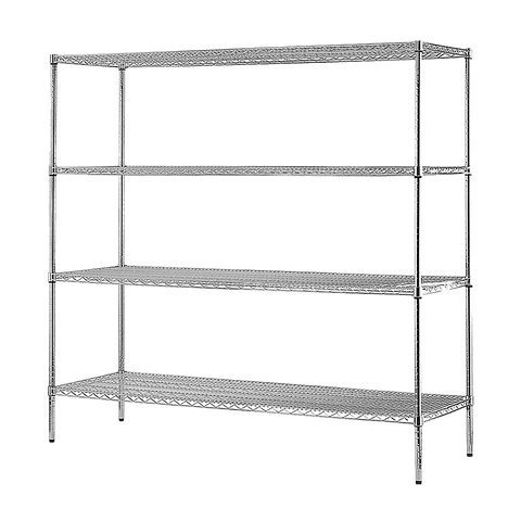 Darrahopens Home & Garden > Storage Modular Wire Storage Shelf 1500 x 600 x 1800mm Steel Shelving