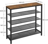 Darrahopens Home & Garden > Storage Shoe Rack Storage Organiser 4 Shelves