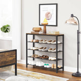 Darrahopens Home & Garden > Storage Shoe Rack Storage Organiser 4 Shelves