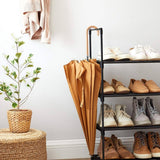 Darrahopens Home & Garden > Storage SONGMICS 5 Tier Metal Shoe Rack for 10 Pairs of Shoes Black