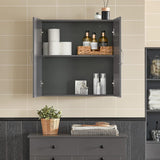 Darrahopens Home & Garden > Storage Wall Storage Cabinet Unit Double Doors