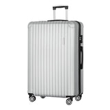 Darrahopens Home & Garden > Travel Wanderlite 28'' Luggage Travel Suitcase Set TSA Hard Case Lightweight Light Grey