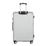 Darrahopens Home & Garden > Travel Wanderlite 28'' Luggage Travel Suitcase Set TSA Hard Case Lightweight Light Grey