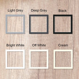 Darrahopens Home & Garden > Wall Art Pre-Cut Square Matboards, Frame Matboard with Window, Bright White, 16x16", 20x20", 24x24"