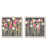 Darrahopens Home & Garden > Wall Art Wall Art 100cmx100cm Laurels Lollies 2 Sets Wood Frame Canvas