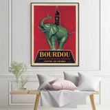 Darrahopens Home & Garden > Wall Art Wall Art 100cmx150cm Bourdou Black Frame Canvas