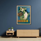 Darrahopens Home & Garden > Wall Art Wall Art 100cmx150cm Irradio Cinzano Black Frame Canvas