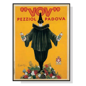 Darrahopens Home & Garden > Wall Art Wall Art 100cmx150cm Pezziol Padova Black Frame Canvas