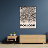 Darrahopens Home & Garden > Wall Art Wall Art 40cmx60cm Jackson Pollock Exhibition II Black Frame Canvas