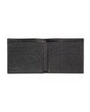 Darrahopens Men's Fashion > Accessories Embossed Leather Mens Wallet with Book Opening One Size Men