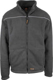 Darrahopens Men's Fashion > Coats & Jackets Mens Full Zip Sherpa Polar Fleece Jumper Lined Warm Winter Jacket Pullover - Black - 3XL