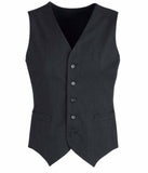 Darrahopens Men's Fashion > Coats & Jackets Mens Peaked Vest Waistcoat w/ Knitted Back Suit Formal Wedding Dress Up - Charcoal - 102