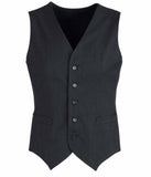 Darrahopens Men's Fashion > Coats & Jackets Mens Peaked Vest Waistcoat w/ Knitted Back Suit Formal Wedding Dress Up - Charcoal - 87