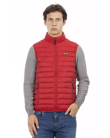 Darrahopens Men's Fashion > Coats & Jackets Sleeveless Down Jacket with Pockets and Metal Zip L Men