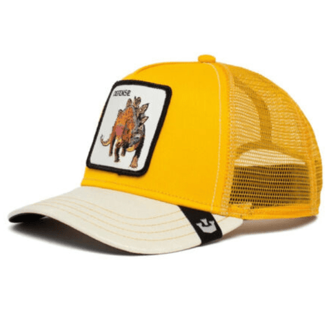 Darrahopens Men's Fashion > Hats & Caps Goorin Bros Trucker Animal Farm Baseball Hat Cap - Roofed Lizard Yellow