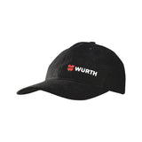 Darrahopens Men's Fashion > Hats & Caps Wurth Baseball Cap Hat 100% Cotton - Black