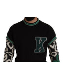 Darrahopens Men's Fashion > Knitwear & Sweaters 100% Authentic Dolce &amp; Gabbana Crewneck Pullover Sweater with Logo Details XS Men