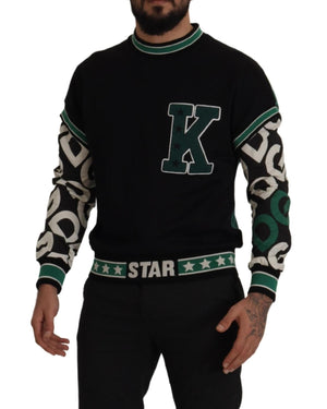 Darrahopens Men's Fashion > Knitwear & Sweaters 100% Authentic Dolce & Gabbana Crewneck Pullover Sweater with Logo Details XS Men