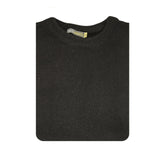 Darrahopens Men's Fashion > Knitwear & Sweaters 100% SHETLAND WOOL CREW Round Neck Knit JUMPER Pullover Mens Sweater Knitted - Plain Black - 4XL