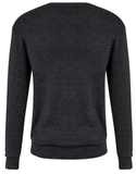 Darrahopens Men's Fashion > Knitwear & Sweaters Mens Advatex Varesa Wool Pullover Jumper Cardigan V Neck - Charcoal - L