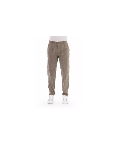 Darrahopens Men's Fashion > Pants & Chinos Front Zipper and Button Closure Chino Trousers 48 IT Men