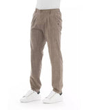 Darrahopens Men's Fashion > Pants & Chinos Front Zipper and Button Closure Chino Trousers 48 IT Men