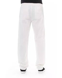 Darrahopens Men's Fashion > Pants & Chinos Front Zipper Chino Trousers with Side and Back Pockets 48 IT Men