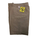 Darrahopens Men's Fashion > Shorts HUSKI Cargo Shorts Mens Cascade Microfibre Flexi Fit Short Army Military 515206 - Clay - 4XL (112cm Waist)