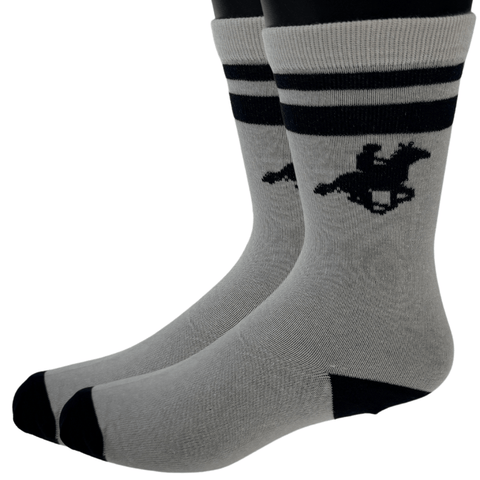 Darrahopens Men's Fashion > Socks U.S. Polo Assn. Livergy Mens Crew Socks - White/Navy - 1 Pack of 3 Pairs - EU 39-42