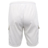 Darrahopens Men's Fashion > Sweats & Trackpants Men's Cargo Shorts 4 Pockets Cascual Work Trousers Active Pants Elastic Waist, White, 2XL