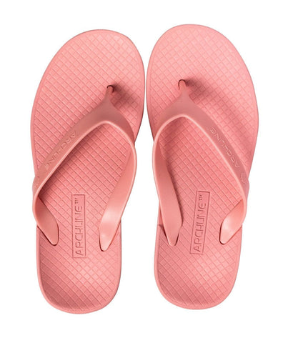 Darrahopens Men's Fashion > Thongs & Sandals ARCHLINE Orthotic Thongs Arch Support Shoes Flip Flops - Pastel Pink - EUR 35