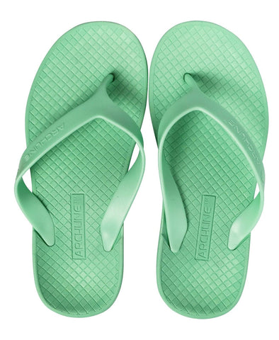 Darrahopens Men's Fashion > Thongs & Sandals ARCHLINE Orthotic Thongs Arch Support Shoes Footwear Flip Flops - Dew Green - EUR 35