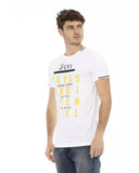 Darrahopens Men's Fashion > Tops & T-shirts Front Print Short Sleeve T-Shirt with Round Neck XL Men