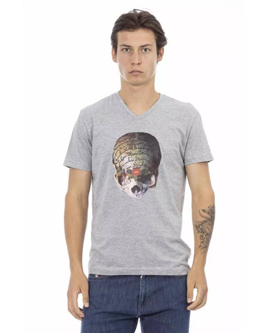 Darrahopens Men's Fashion > Tops & T-shirts Front Print V-Neck Short Sleeve T-Shirt 2XL Men