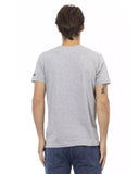 Darrahopens Men's Fashion > Tops & T-shirts Front Print V-Neck Short Sleeve T-Shirt 2XL Men