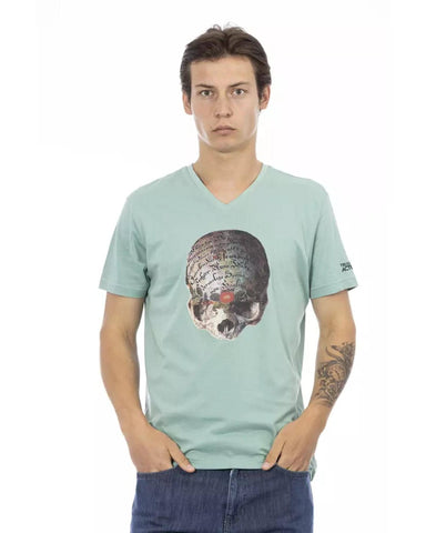 Darrahopens Men's Fashion > Tops & T-shirts Front Print V-Neck Short Sleeve T-shirt 2XL Men